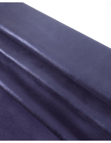 Violet Femme Simba Suede Glitter Leather