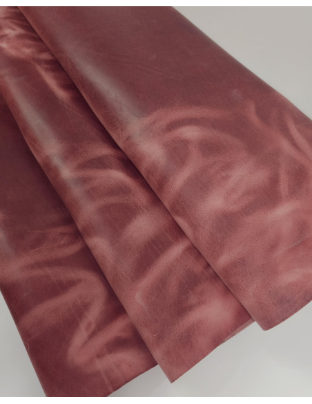 Faded Rose Crazy Horse V2 Vintage Pull Up Rustic Thick Leather