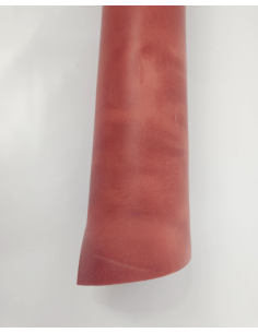 Coral Crazy Horse V2 Vintage Pull Up Rustic Thick Leather