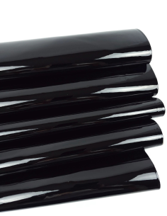 Black Soft Premium Patent Varnished Leather 2
