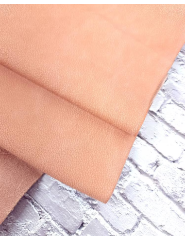 Amberlight Jaipur Embossed Milled Very Soft Nubuck Leather
