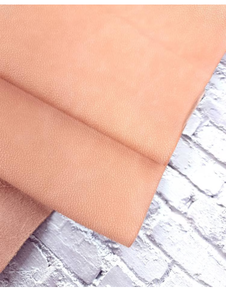 Amberlight Jaipur Embossed Milled Very Soft Nubuck Leather