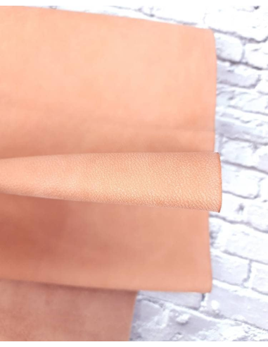 Amberlight Jaipur Embossed Milled Very Soft Nubuck Leather
