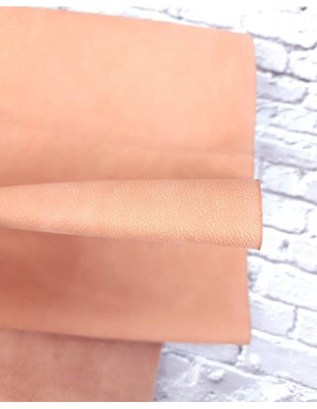 Amberlight Jaipur Embossed Milled Very Soft Nubuck Leather