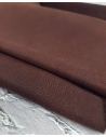 Decadent Chocolate Jaipur Embossed Milled Very Soft Nubuck Leather