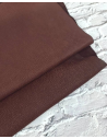 Decadent Chocolate Jaipur Embossed Milled Very Soft Nubuck Leather