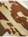 Tan Brindle Hair on Hide Leather