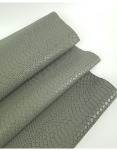 Agave Green Anaconda Embossed Amazing Relief Snake 0Z 1988