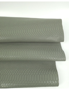 Agave Green Anaconda Embossed Amazing Relief Snake 0Z 1988 2