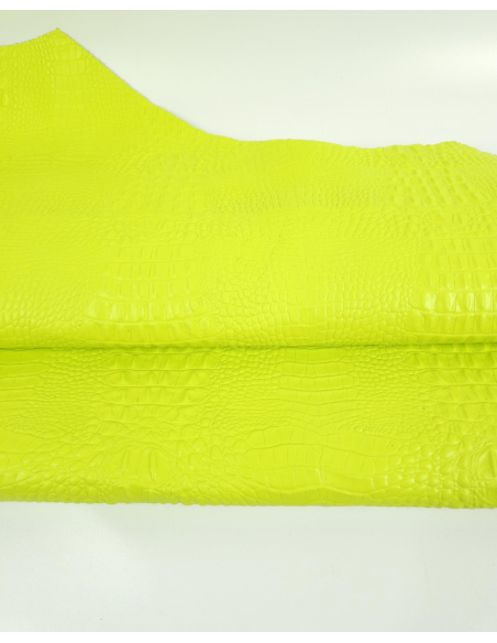 Evening Primrose Crocodile Alligator Leather Embossed Texture Amazing Relief OZ 2018 V2