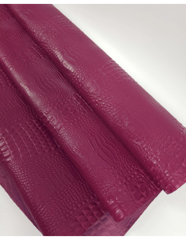 Beaujolais Crocodile Alligator Leather Embossed Texture Amazing Relief OZ 2018 V2