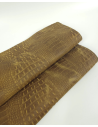Breen Vintage Pull Up Crocodile Alligator Leather Embossed Texture Amazing Relief OZ 2018 V2