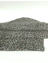 Surf Spray Leopard Acid Printed Soft Leather