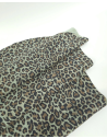 Surf Spray Leopard Acid Printed Soft Leather