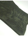 Dusty Olive Vintage Pull Up Crocodile Alligator Leather Embossed Texture Amazing Relief OZ 2018 V2