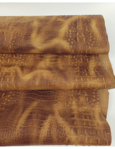 Adobe Vintage Pull Up Crocodile Alligator Leather Embossed Texture Amazing Relief OZ 2018 V2 2