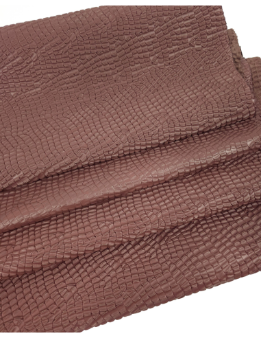Baltic Amber Crocodile Alligator Leather Embossed Texture Amazing Relief LFC 2023