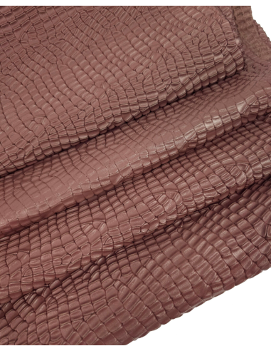 Baltic Amber Crocodile Alligator Leather Embossed Texture Amazing Relief LFC 2023