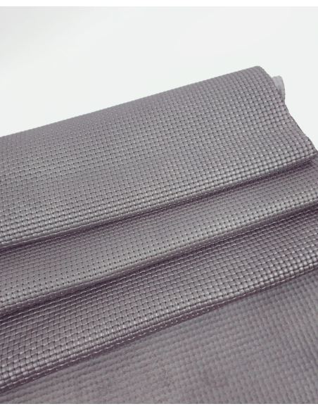 Alloy Metallic Basket Wave Embossed Premium Texture Leather