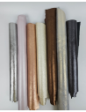 0.5kg: Metallic Scraps | Offcuts | Pieces Leather