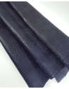 Orion Blue Vintage Pull Up Crocodile Alligator Leather Embossed Texture Amazing Relief OZ 2018 V2