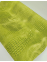Limeade Vintage Pull Up Crocodile Alligator Leather Embossed Texture Amazing Relief OZ 2018 V2