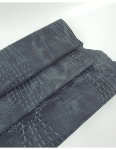 Oceanview Vintage Pull Up Crocodile Alligator Leather Embossed Texture Amazing Relief OZ 2018 V2
