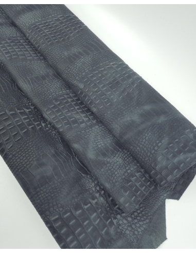 Oceanview Vintage Pull Up Crocodile Alligator Leather Embossed Texture Amazing Relief OZ 2018 V2