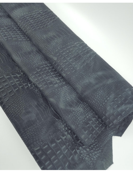 Oceanview Vintage Pull Up Crocodile Alligator Leather Embossed Texture Amazing Relief OZ 2018 V2