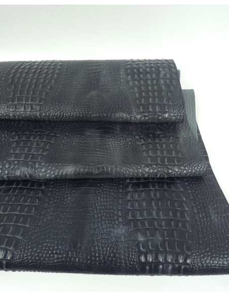 Turbulence Vintage Pull Up Crocodile Alligator Leather Embossed Texture Amazing Relief OZ 2018 V2