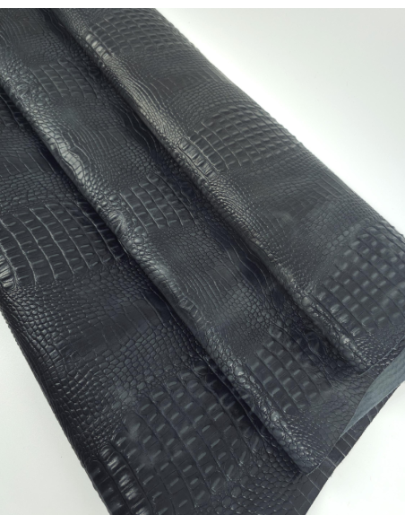 Turbulence Vintage Pull Up Crocodile Alligator Leather Embossed Texture Amazing Relief OZ 2018 V2