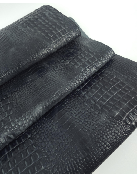 Turbulence Vintage Pull Up Crocodile Alligator Leather Embossed Texture Amazing Relief OZ 2018 V2