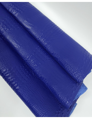 Bluing Crocodile Alligator Leather Embossed Texture Amazing Relief OZ 2018 V2