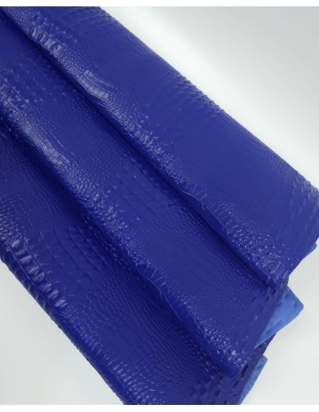 Bluing Crocodile Alligator Leather Embossed Texture Amazing Relief OZ 2018 V2