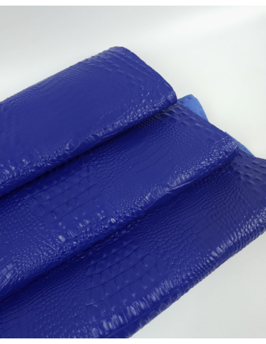 Bluing Crocodile Alligator Leather Embossed Texture Amazing Relief OZ 2018 V2