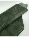 Douglas Fir Vintage Pull Up Crocodile Alligator Leather Embossed Texture Amazing Relief OZ 2018 V2