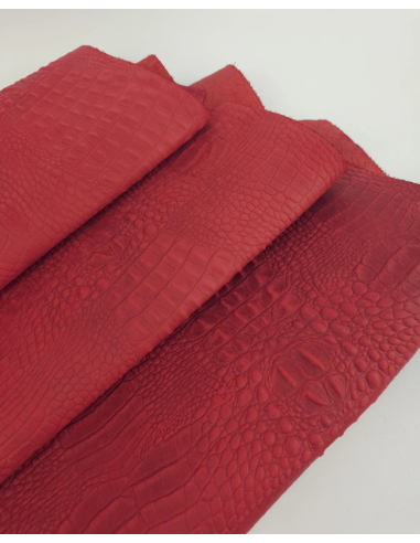 Lava Falls Crocodile Alligator Leather Embossed Texture Amazing Relief OZ 2018 V2