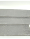 Flint Gray Crocodile Alligator Leather Embossed Texture Amazing Relief OZ 2018 V2