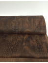 Brunette Vintage Pull Up Crocodile Alligator Leather Embossed Texture Amazing Relief OZ 2018 V2