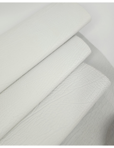 White Elephant L32 Embossed Leather