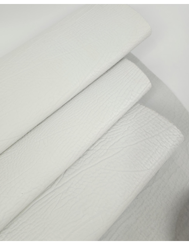 White Elephant L32 Embossed Leather