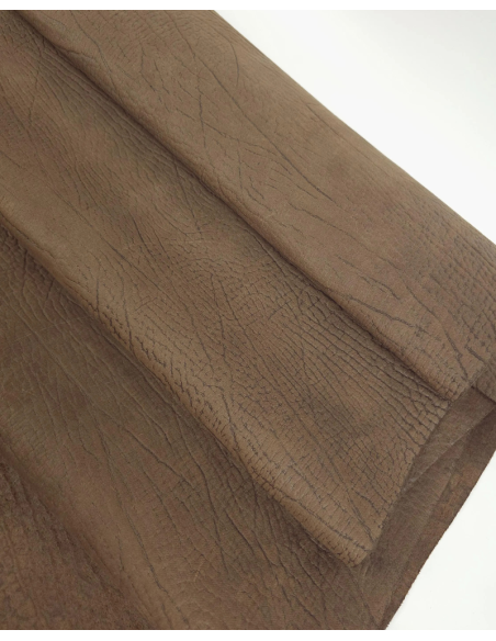 Rubber Elephant L32 Embossed Leather