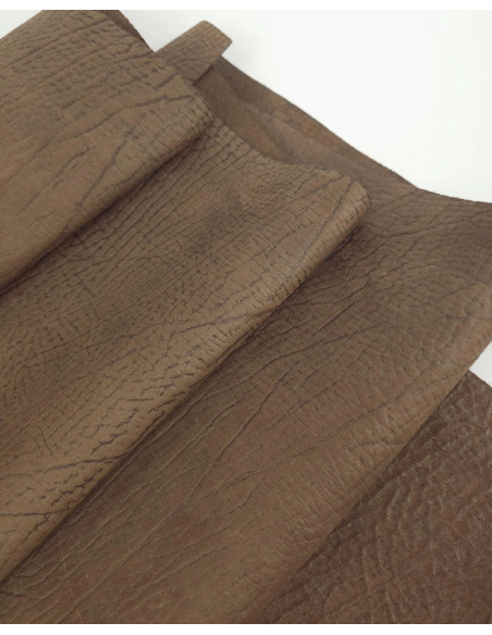 Rubber Elephant L32 Embossed Leather
