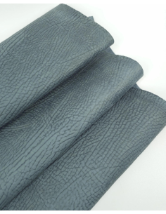 Stormy Sea Elephant L32 Embossed Leather