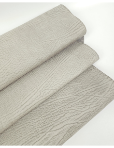 Pumice Stone Elephant L32 Embossed Leather