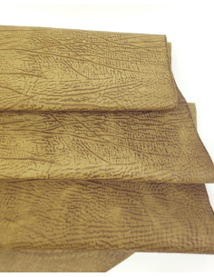 Wood Trush Vintage Pull Up Elephant L32 Embossed Leather 2
