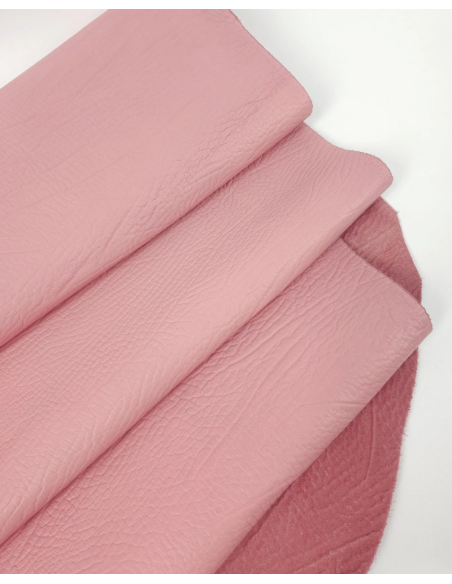 Blush Elephant L32 Embossed Leather