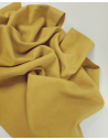 Bright Gold Victoria Embossed Milled Waterproof Soft Nubuck Leather