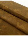Brown and Beige Camo Wool Laundered Calf Leather