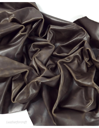 Dark Earth Malaga Bicolor Natural Vintage Full Grain Calf Leather